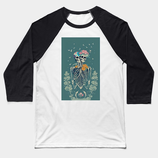 Decompose With Me #8 Holliday Valentine Holloween Spooky Love Baseball T-Shirt by ShopSunday